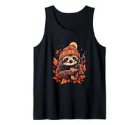 Sloth Autumn Cioccolata Calda Cacao Autumn Thanksgiving Canotta