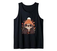 Sloth Autumn Cioccolata Calda Cacao Autumn Thanksgiving Canotta