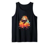 Sloth Autumn Leaves Thanksgiving Canotta