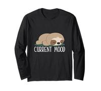 Sloth - Current Mood Sleepy Spirit Animal, Uomini, Donne, Bambini Maglia a Manica