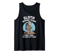 Sloth Hiking Team Ci vorrà tutto il tempo necessario Divertente Canotta