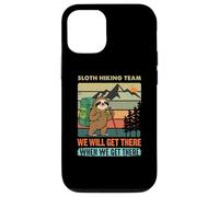 Sloth Hiking Team spedizione lenta ma sicura avventura Custodia per iPhone 12/12 Pro