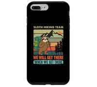 Sloth Hiking Team spedizione lenta ma sicura avventura Custodia per iPhone 7 Plus/8 Plus