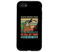 Sloth Hiking Team spedizione lenta ma sicura avventura Custodia per iPhone SE (2020) / 7/8