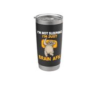 Sloth I'm Not Sleeping I'm Just Brain AFK Funny Sloths Bicchiere termico in acciaio inox doppia parete
