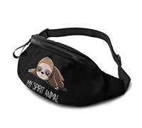 Sloth My Spirit Animal Borsa in vita per Donna Uomo Fashion Borsa in vita Hip Regolabile per Viaggi all'Aperto Sport Ciclismo Corsa