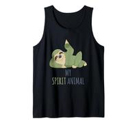 Sloth My Spirit Animal, Let's Chill and Relax, divertente regalo pigro Canotta