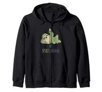 Sloth My Spirit Animal, Let's Chill and Relax, divertente regalo pigro Felpa con Cappuccio