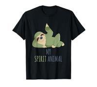 Sloth My Spirit Animal, Let's Chill and Relax, divertente regalo pigro Maglietta