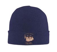 Sloth My Spirits Animal Berretto in Maglia Moda Beanie Inverno Confortevole Cappello Invernale per Snowboard Sci Uomini