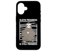Sloth Progress Bradipo Design per ragazze e ragazzi Custodia per iPhone 16