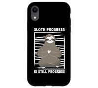 Sloth Progress Bradipo Design per ragazze e ragazzi Custodia per iPhone XR
