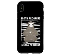 Sloth Progress Bradipo Design per ragazze e ragazzi Custodia per iPhone XS Max