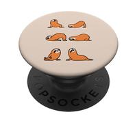 Sloth Yoga for Lower Back PopSockets PopGrip Adesivo