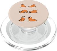 Sloth Yoga for Lower Back PopSockets PopGrip per MagSafe