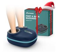 SLOTHMORE Massaggiatore per piedi per massaggio profondo dei tessuti, massaggiatore a casa, doppia velocità, portatile e compatto, sollievo rapido da RLS e neuropatia, migliora la circolazione