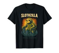 Slothzilla Since Forever - Colossal City Bradipo Maglietta
