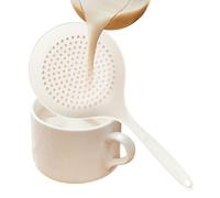 Slotted Spoon Silicone, Skimmer Spoon Cooking Utensils, grande calore resistente Strainer Spoon With Long Handle, Ideal For Pasta, Noodles, Veggies, And Soup, Non-Scratch Kitchen Tool For Stirring