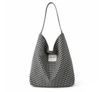 Slouchy Large-Capacity Tote Bag For Women, Fashionable Shoulder Bag, Nylon Casual Handbag, Suitable For Travel, Work, Going Out And School