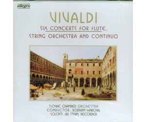 Slovak Chamber 6 Flötenkonzerte / 6 Concertos for Flute, String Orchestra (CD)