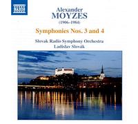Alexander Moyzes Alexander Moyzes: Symphonies Nos. 3 and 4 (CD) Album