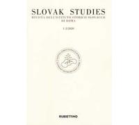 Slovak studies. Rivista dell'Istituto Storico Slovacco di Roma (2020). Vol. 1-2