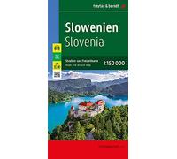 Slovenia 1:150.000: Wegenkaart 1:150 000