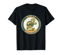 Slow A.F. AF Running Club Turtle Runner Retro Funny Running Maglietta