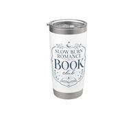 Slow Burn Romance Book Club Romance Reader Book Amante Bicchiere termico in acciaio inox doppia parete