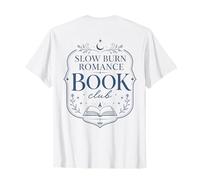 Slow Burn Romance Book Club Romance Reader Book Amante Maglietta