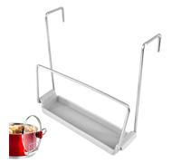 Slow Cooker Lid Stand - Kitchen Rack With Silicone Sink, Multi-Purpose Holder, Heat-Resistant Tray Organizer, Easy Clean Design | Perfect For Plates, Baking Trays, Cookie Sheets, Dishes, Counter, Home