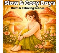 Slow & Cozy Days: Cozy Coloring for Stress Relief and Serenity