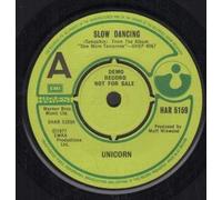 SLOW DANCING 7" (VINYL 45) UK HARVEST 1977
