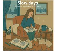 Slow days: Coloriages et journaling pour un hiver apaisé