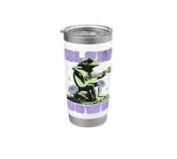 Slow Down Frog Playing Guitar Relax & Enjoy Your Life Bicchiere termico in acciaio inox doppia parete