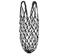 Slow Feed Hay Net - Green, Horse Feed Bag with Fixed Ring Feeder, Small Hole Forage Feeder, Durable Polyester Webbing, Chiusura regolabile con cordoncini, Extended Grazing Time | Goats, Sheep