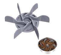 Slow Feeder - Inserto per ciotola per cani, design a , accessorio a per un'alimentazione facile e pulita degli animali domestici, stopper in silicone per prevenire gonfiore e pericolo