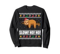 SLOW! HO! HO! Babbo Natale bradipo Meme Felpa