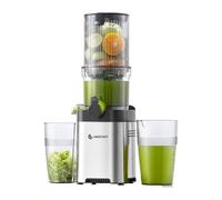 Slow Juicer AMZCHEF 118 mm Argento 3 in 1