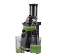 Slow Juicer elettrico 250 W - Spremiagrumi con sistema a doppia porta, contenitore da 800 ml, estrazione a spirale delicata dei nutrienti, spremiagrumi a basso rumore per frutta e verdura per la casa