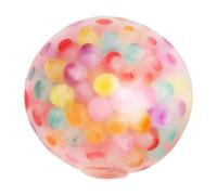 Slow Rising Squeeze, Soft Stress Ball, Sensory Fidget Toy with Beads, Hand Exercise Calming Accessory, Fun Stress Relief Tool for Kids Classroom School Work Study Home Travel Play