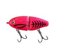 Slow Sinking Swimbaits 6cm 6.5g Two Jointed per bass Slow Sinking(3) | Slow sinking action, two-joint design, mimics natural prey, ideal for per bass and trout, 6cm length