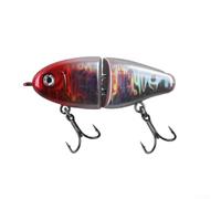 Slow Sinking Swimbaits 6cm 6.5g Two Jointed per bass Slow Sinking(7) | Slow sinking action, two-joint design, mimics natural prey, ideal for per bass and trout, 6cm length