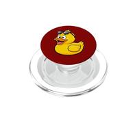Slow Sundays Funny Yellwo Rubber Duck Illustration Graphic PopSockets PopGrip per MagSafe