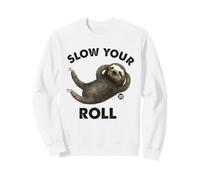 Slow Your Roll Sloth Felpa