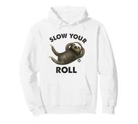 Slow Your Roll Sloth Felpa con Cappuccio