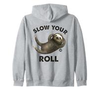Slow Your Roll Sloth Felpa con Cappuccio