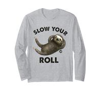 Slow Your Roll Sloth Maglia a Manica