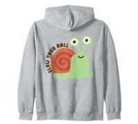 Slow Your Roll Snail Felpa con Cappuccio