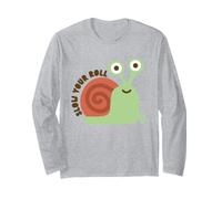 Slow Your Roll Snail Maglia a Manica